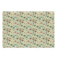 thumbnail image 1 of Floral Cutting Board, Bunch of Flower Gentle Bouquet Botany Garden Leaves Foliage Modern Illustration, Decorative Tempered Glass Cutting and Serving Board, Large Size, Multicolor, by Ambesonne, 1 of 1