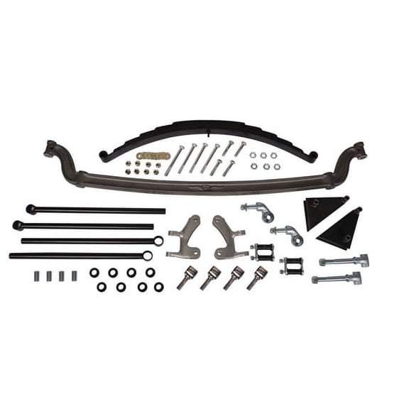 Model A 4-Bar I-Beam Axle Kit for Ford Spindles, Plain