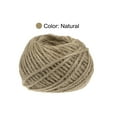 thumbnail image 3 of Unique Bargains 82ft Jute Twine 0.04inch 3 Ply Natural String for DIY Crafts Natural, 3 of 8