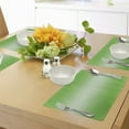thumbnail image 4 of Ambesonne Ombre Place Mats Set of 4, Digital Spring Grass Art, Standard Size, Green, 4 of 6
