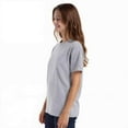 thumbnail image 7 of Couver Boys Cotton Active Short Sleeve Crewneck Shirt 1 Piece, Light Steel, Small, 7 of 7