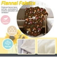 thumbnail image 6 of Mushroom Throw Blanket Soft Cozy Warm Fuzzy Plush Fleece Blankets for Home Decor Couch Sofa Bed,Mushroom Lovers Flannel Blanket Gifts for Men Women Kids Girls 60"X50", 6 of 6