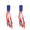American Flag Windsock-2pcs-A19, variant on 40 Inch Wind Sock for Outside, American Flag Red White Blue Lights, 250th Anniversary USA Patriotic Decor for Lawn Patio Yard Hanging 1pcs