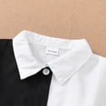 thumbnail image 3 of LAICAIW Robe d'Été Sans Manches Noire et Blanche pour Enfants de 1 à 6 Ans, Robe Citrouille (Blanc, 3-4 Ans), 3 of 7