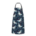 thumbnail image 2 of Naloa Glowing Butterfly Apron Kitchen Aprons with Pockets for Women Men Chef, 2 of 8