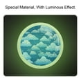 thumbnail image 2 of Cloud Fluorescent Drawer Pulls 4-Pack: Glow-in-the-Dark Round Cabinet Knobs for Kitchen, Dressers, Wardrobes - Includes Screws, Ideal Drawer Hardware, 2 of 6