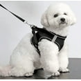 thumbnail image 4 of Dog Harness and Leash, Adjustable Breathable Dog Vest, Training for Extra Small Dogs - Black,M, 4 of 5