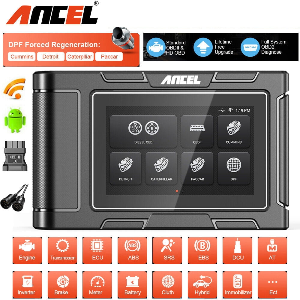 ANCEL HD3400 OBD2 Scanner Heavy Duty Truck DPF Regen Ubuy Philippines