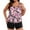 Multicolor, variant on Plus Size Tankinis Swimsuits for Women Vintage Floral Print High Waisted Bathing Suit Shorts Oversized 2 Piece Bikini Sets Swimwear 4XL