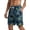 Hawaiian Blue, variant on Men’s Swim Trunks Quick Dry Board Shorts with Mesh Lining and Pockets Elastic Waist Drawstring Beach Shorts Tropical Floral Cargo Breathable Swimwear Bathing Suits for Swimming Surfing Vacation