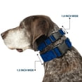 thumbnail image 2 of Buckle-Down Pet Collar, Dog Collar Plastic Buckle, Golfing Silhouettes Collage Blues, 8.5 to 12 Inches 0.5 Inch Wide, 2 of 8