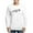 White, variant on - Evolution Snowboard Long Sleeve T Shirt - Unisex Cotton Long Sleeve T-Shirt