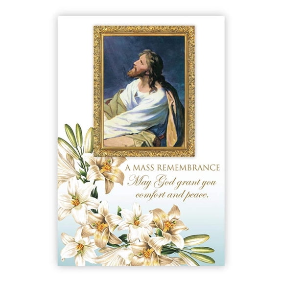 Mass card - Remembrance (N0258)