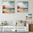 thumbnail image 4 of Designart "Breezy Beach Relaxation I" Nautical & Beach Canvas Wall Art, 4 of 5