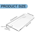 thumbnail image 2 of 1 Pcs Acrylic Computer Keyboard Stand, Computer Tilted Keyboard Holder, Clear Acrylic Premium Stand, Universal Elevated Stand for Easy Ergonomic Typing, Gaming and Working, 2 of 9