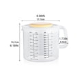thumbnail image 5 of Mixing Bowl with Lid & Scale - 2.5 Liter Baking Measuring Cup, 5 of 21