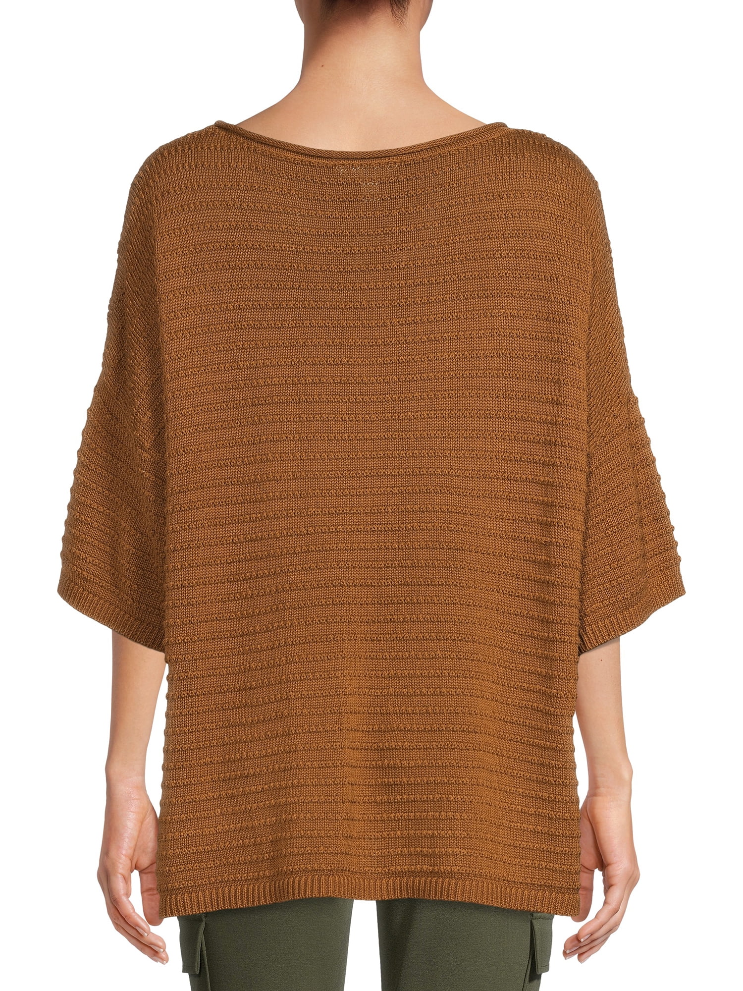 Time and Tru Women's Boatneck Sweater 