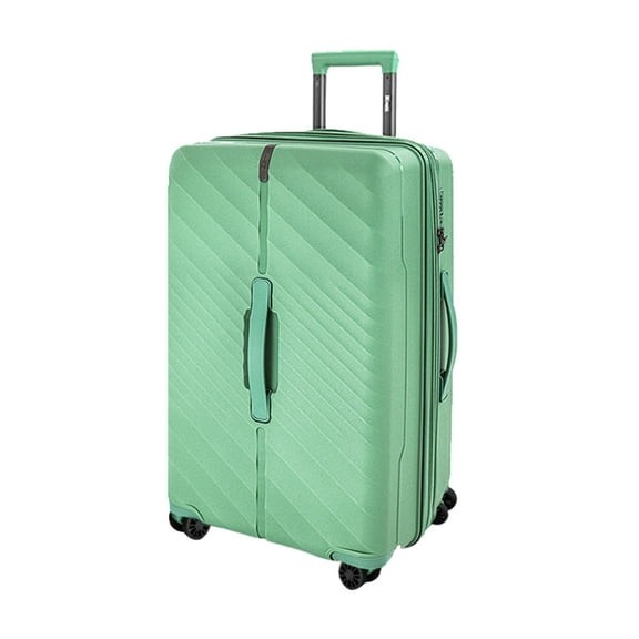 26 Inch Medium Checked Luggage with Spinner Wheels,Expandable Hardshell Suitcase with TSA Lock,Lightweight Hardside Rolling Luggage for Travel,DQ135-Light Green