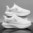thumbnail image 3 of Men's Breathable Mesh Sneakers with Shock-Absorbing Sole & Anti-Slip Sole - Low-Top Athletic Running Suitable for Training, Gym, Outdoor, Plus Sizes Available, Spring/Summer Collection, 3 of 8