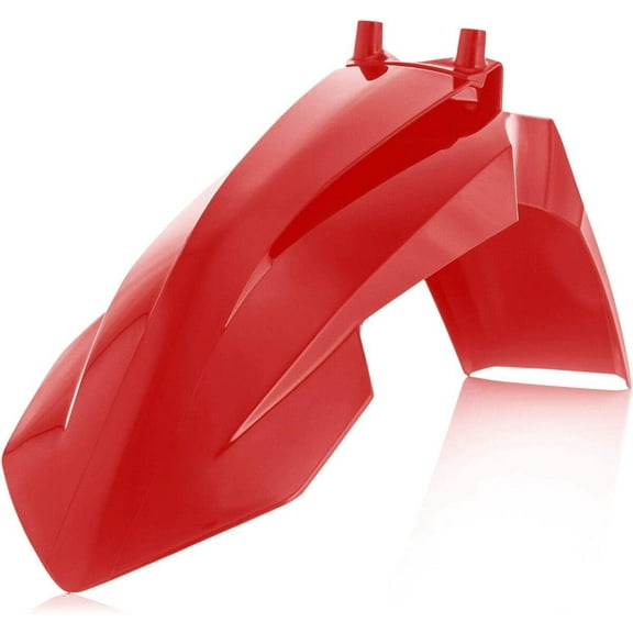 Acerbis Red Plastic Front Fender (2449510004)