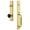 Lifetime Brass, variant on Grandeur Favcgrlyo_Eset_234 Fifth Avenue Solid Brass Rose Keyed Entry Single Cylinder 'C'