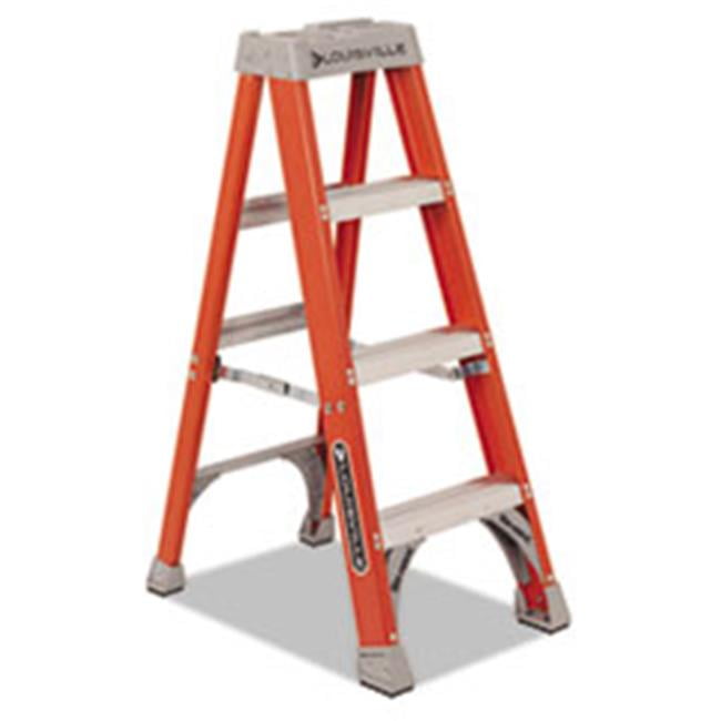 Davidson Ladder, Inc. FS1504 Fiberglass Heavy Duty Step Ladder, 50