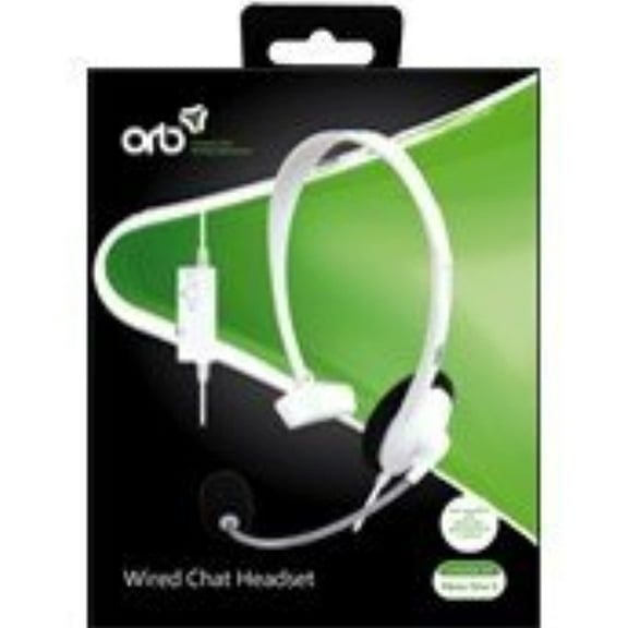 Wired Chat Headset White Compatible with Xbox One S
