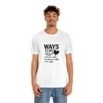thumbnail image 5 of Way To  My heart Buy Me Coffee, Make Me Coffee, Be Coffee Unisex Tee, 5 of 10
