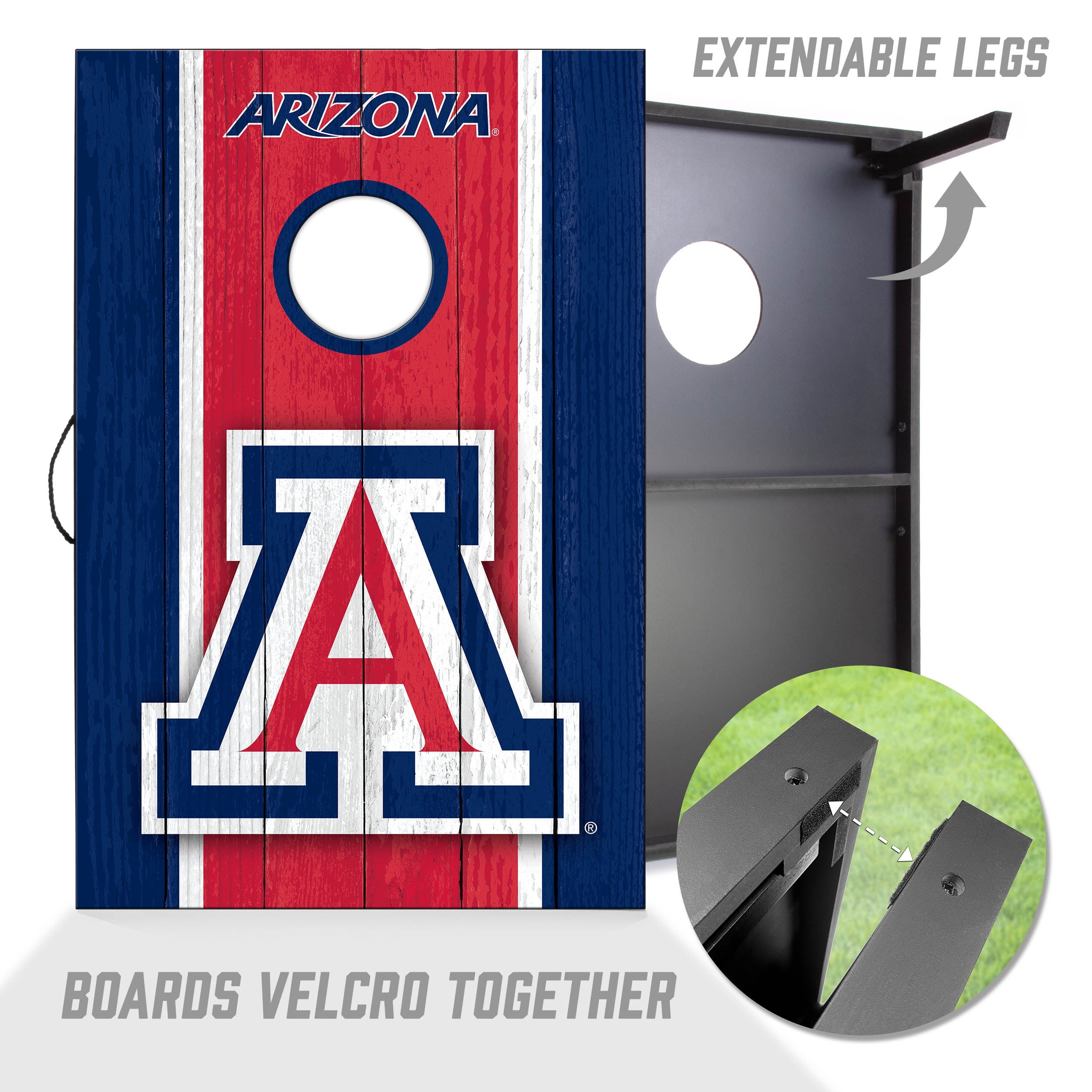 Arizona Wildcats 2x3 MDF Cornhole Game Set