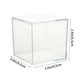 thumbnail image 3 of Caja de almacenamiento de acrílico transparente con tapa de plástico para juguetes, bodas, cumpleaños, fiestas, regalos, caja de dulces, caja de almacenamiento de plástico., 3 of 7