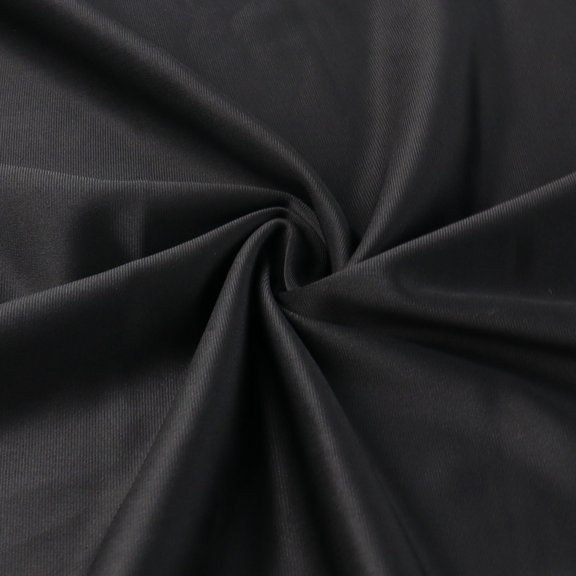 EdgeSeal Nylon Spandex Fabric 60 in Wide Apparel Fabric By the Yard, Black