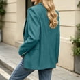 thumbnail image 4 of Luivaraty Blazer for Women Plus Size Business Office Outfits Dressy Casual Double Breasted Buttons Pocket Work Jackets, S-3XL, 4 of 6