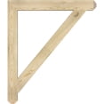 thumbnail image 3 of Ekena Millwork 4"W x 36"D x 42"H Traditional Craftsman Rough Sawn Bracket, Douglas Fir, 3 of 4