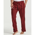 thumbnail image 2 of Real Essentials 3 Pack: Mens Fleece Plaid Pajama Pants - Lounge Pajama Bottoms(Available in Big & Tall), 2 of 6