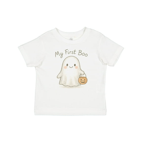 Inktastic My First Boo Cute Ghost Halloween Boys or Girls Baby T-Shirt