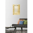 thumbnail image 2 of The United States of America - Bill of Rights Wall Poster with Push Pins, 14.725" x 22.375", 2 of 3