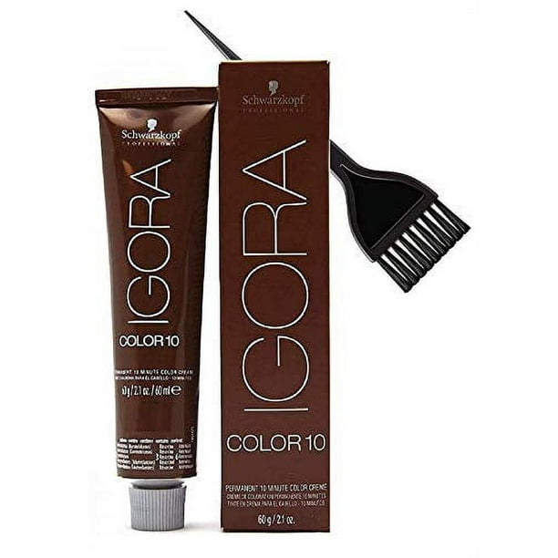 Schwarzköpf IGORA COLOR10 Tinte de Pelo Permanente en 10 Minutos