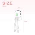 thumbnail image 2 of Rechargeable heating electric perm eyebrow clip Heated eyelash curler for curling eyelashes,style3, 2 of 5