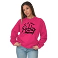 thumbnail image 3 of Keep Them Perky Breast Cancer BCA Women Crewneck Sweatshirt Brisco Brands S, 3 of 6