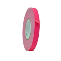 WOD Tape Fluorescent Pink Gaffer Tape - 3/4 inch x 60 ft. - No Residue, Waterproof, Non Reflective GTC12