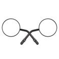 thumbnail image 1 of Rétroviseurs Latéraux de Moto, Miroir Rond de Résistance à la Collision de Fabrication Fine avec Support et Clé pour le Cycle Automatique, 1 of 8