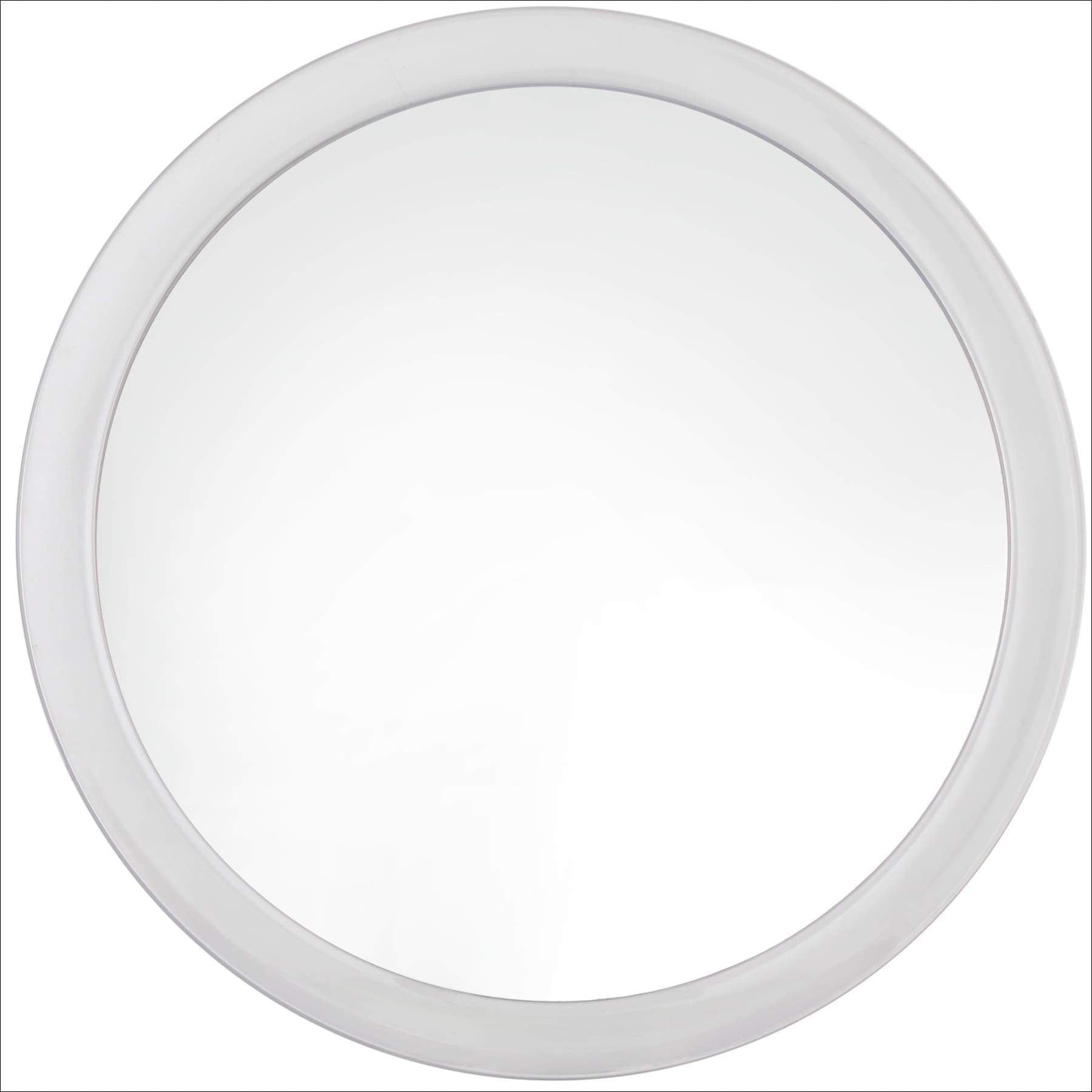 White Miss Sweet 10X Led Lighted Magnifying Makeup Mirror Suction Mirror