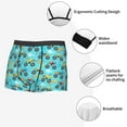 thumbnail image 6 of Disketp Cartoon Monster Truck Men'S Boxer Briefs,Soft And Breathable Cotton Underwear With Comfortflex Waistband, 6 of 8