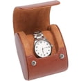 thumbnail image 1 of HUGFEGWE Travel Friendly Watch Organizer Elastic PU Material Watch Box Watch Container Box Watch Case Perfect For Storage Display Travel Watch Box CJB91-129626, 1 of 8