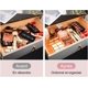 thumbnail image 3 of Organizador de maquillaje para cajón, organizador de maquillaje acrílico de 3 compartimentos, almacenamiento de cosméticos, soporte de exhibición de joyería para armario de oficina, baño, encimera de, 3 of 5