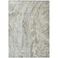 thumbnail image 2 of Addison Rugs Chantille Indoor/Outdoor Contemporary Abstract Taupe Washable Rectangle Rug, 5' x 7'6", 2 of 6