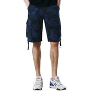 Matchstick Men's Casual Twill Cargo Shorts