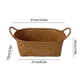 thumbnail image 3 of Uuiauoio Woven Basket with Handle, Wicker Storage Baskets, Oval Natural Rattan Woven Shelf Baskets for Organizing, Storage Bins Organizers for Fruit Kitchen Living Room Bedroom Bathroom Tabletops, 3 of 6