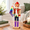 White King, variant on 12" Pride Nutcrackermas Gay Decoration White King