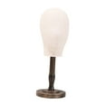 thumbnail image 2 of TOOYFUL Mannequin Head Model Hat Display Stand Height 56cm Multifunctional Head Wooden Support for Barbershop Practical C, 2 of 10